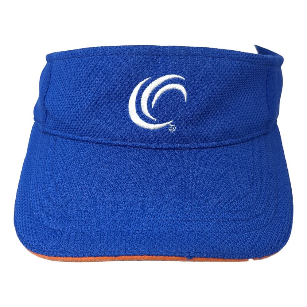 Weight Watchers Strapback Sun Visor Cap Blue One Size Adjustable Embroidered